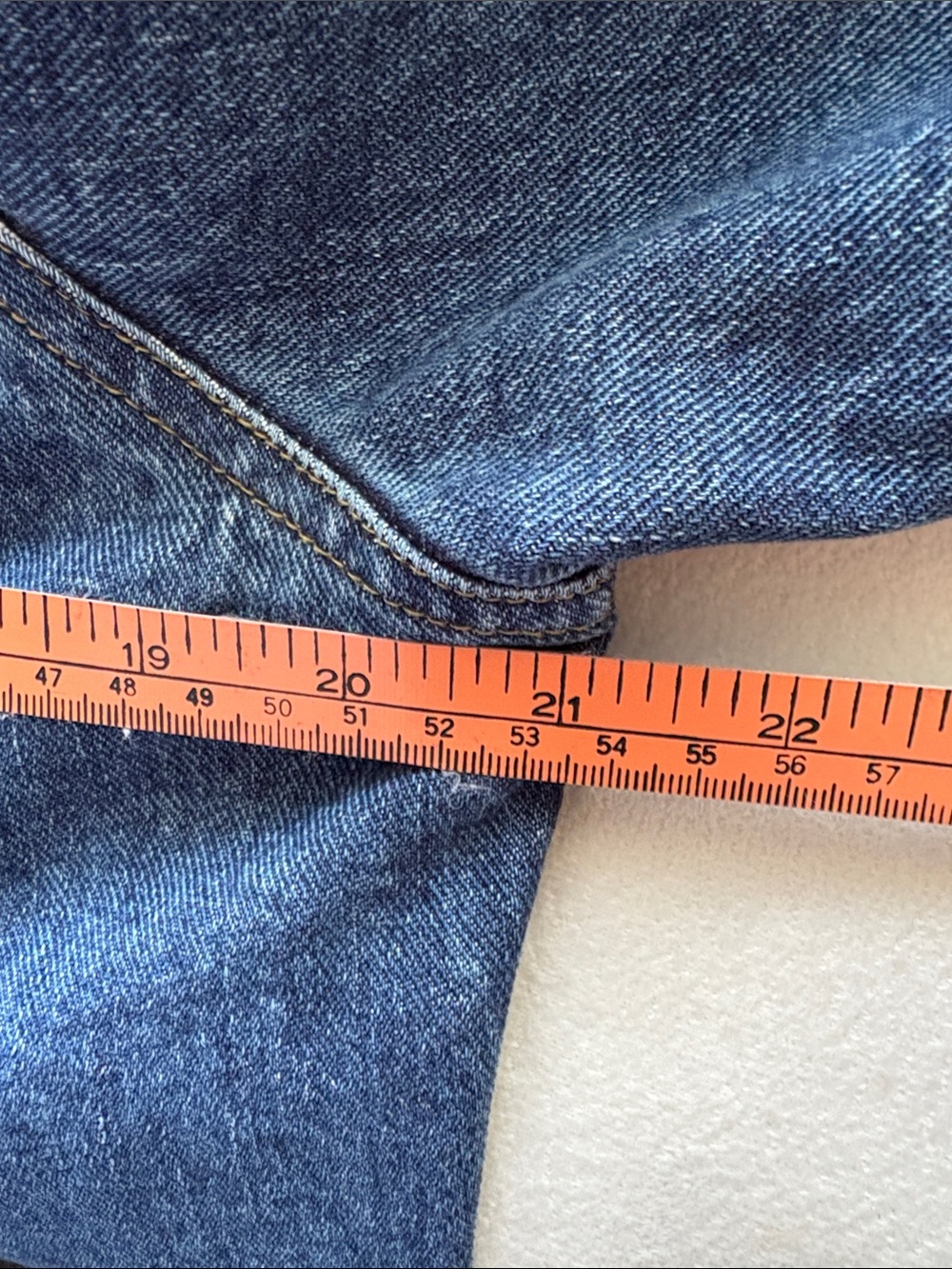 EDDIE BAUER Women's Classic Blue Denim 100% Cotton Jacket - Picture 8 of 9